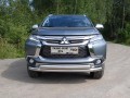 Решетка радиатора Mitsubishi Pajero Sport с 2015 лист