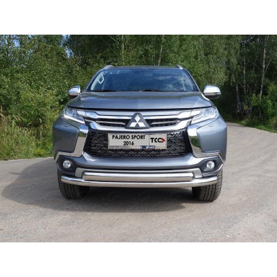 Решетка радиатора Mitsubishi Pajero Sport с 2015 лист