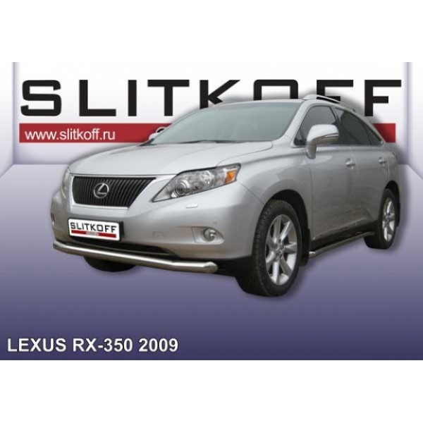 Защита переднего бампера Lexus RX 2009-2012