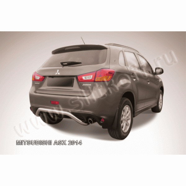 Защита заднего бампера Mitsubishi ASX с 2012 (Скоба)