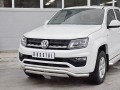 Защита переднего бампера VOLKSWAGEN AMAROK 2016-  D63 волна-75х42 дуга