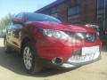 Защита радиатора Nissan Qashqai с 2014 (Chrome)