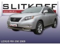 Защита переднего бампера Lexus RX 2009-2012 (Двойная)