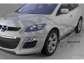 Пороги алюминиевые Zirkon Mazda CX-7 2006-2012
