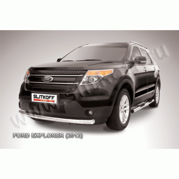 Защита переднего бампера Ford Explorer с 2011