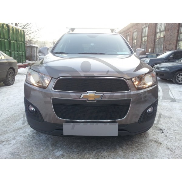 Защита радиатора Chevrolet Captiva с 2013 (Black)