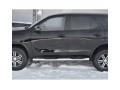 Пороги труба D76 с накладкой для Toyota Fortuner 2017- по н в