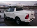 Крышка кузова пикапа белая/чёрная для Toyota Hilux 2015- по Н В (двойная кабина)