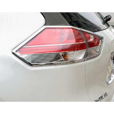 Накладки на задние фонари Nissan X-Trail с 2014