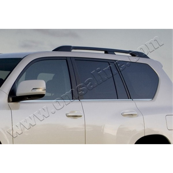 Нижние молдинги стекол Toyota Land Cruiser Prado J150 c 2009