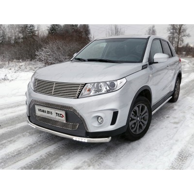 Решетка радиатора 12 мм для SUZUKI VITARA c 2015