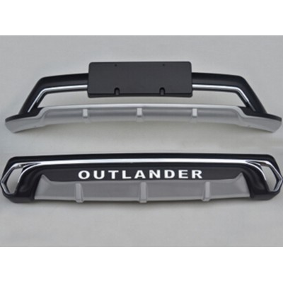 Комплект накладок переднего и заднего бамперов Mitsubishi Outlander с 2015
