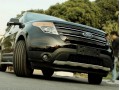 Накладка на передний бампер FORD Explorer с 2012