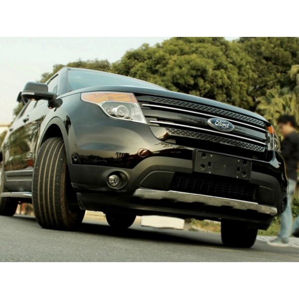 Накладка на передний бампер FORD Explorer с 2012