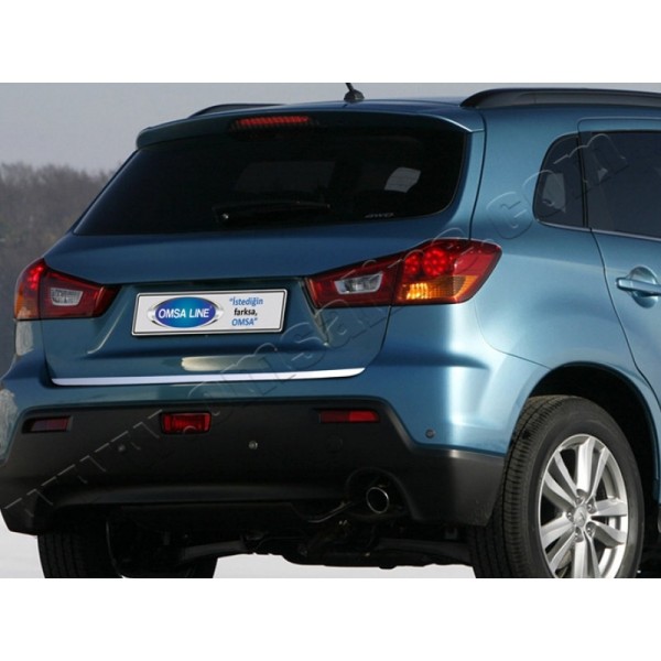 Накладка на нижнюю кромку крышки багажника Mitsubishi ASX 2010-2012