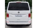 Защита заднего бампера D75x42 Volkswagen T6 (овальная)