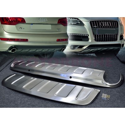 Комплект накладок переднего и заднего бамперов Audi Q7 2009-2014