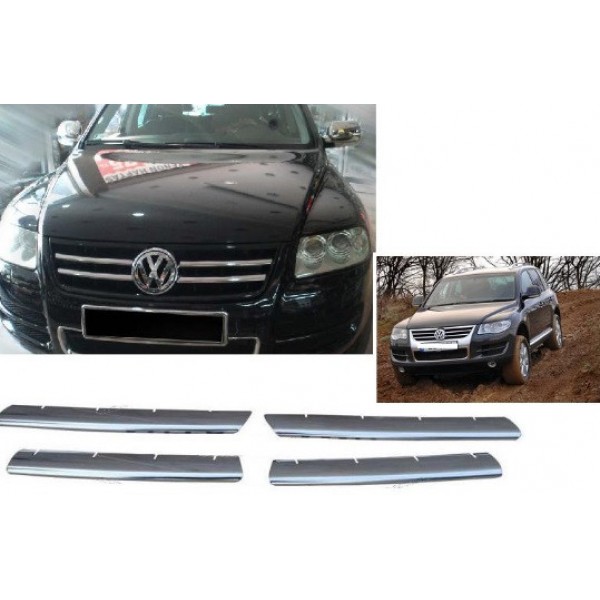 Накладки на решетку радиатора Volkswagen Touareg 2003-2006