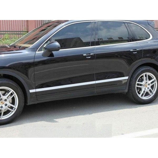 Накладка заднего бампера OE-Style, пластина, PORSCHE CAYENNE, 2011-2014