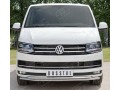 Защита переднего бампера D42/D42 Volkswagen T6 (двойная)