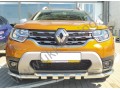 Защита переднего бампера Renault Duster c 2021 (G)