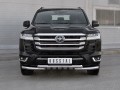 Защита переднего бампера Toyota Land Cruiser 300 c 2021 d63 секции-d63 уголки+клыки