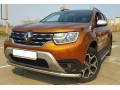 Защита переднего бампера Renault Duster c 2021