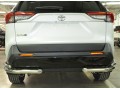 Защита заднего бампера Toyota Rav4 c 2019 двойная угловая