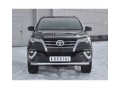 Защита переднего бампера D63 Toyota Fortuner 2017- по н в