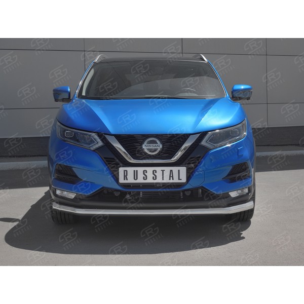 NISSAN QASHQAI 2019- Защита заднего бампера d63 дуга