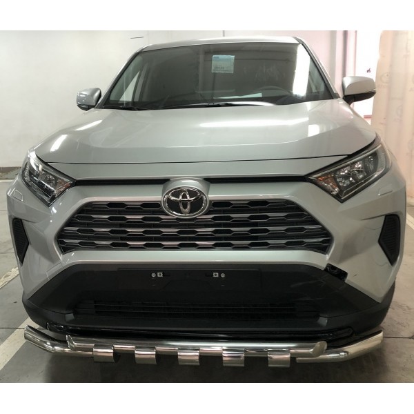 Защита переднего бампера Toyota Rav4 c 2019 (G)