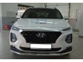 Защита переднего бампера Hyundai Santa Fe c 2018