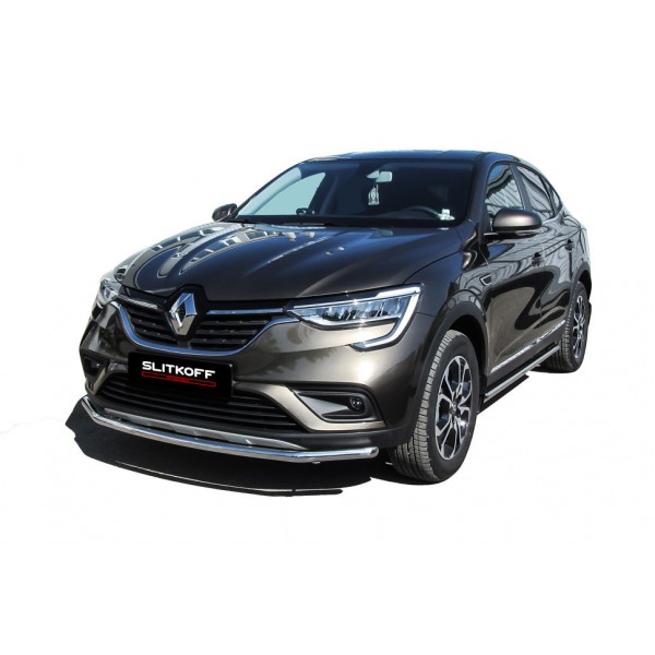 Защита переднего бампера D42 Renault ARKANA с 2019