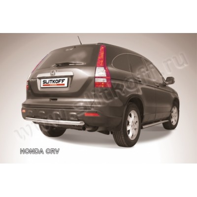 Защита заднего бампера Honda CR-V 2009-2012
