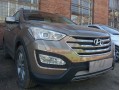 Защита радиатора Hyundai Santa Fe с 2012 (Chrome)