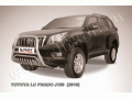 Защита переднего бампера с защитой картера Toyota Land Cruiser Prado 150 2009-2013