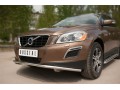 Защита переднего бампера Volvo XC60 2008-2013 (одинарная)
