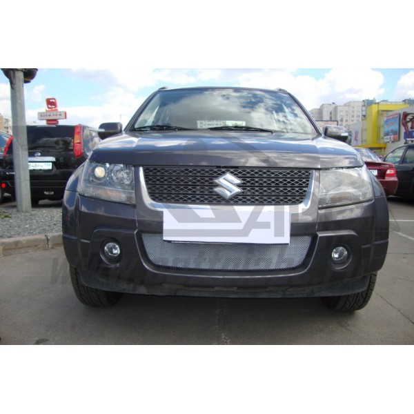 Защита радиатора Suzuki Grand Vitara 2008-2012 (Chrome)