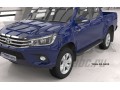 Пороги алюминиевые Onyx Toyota Hilux с 2015