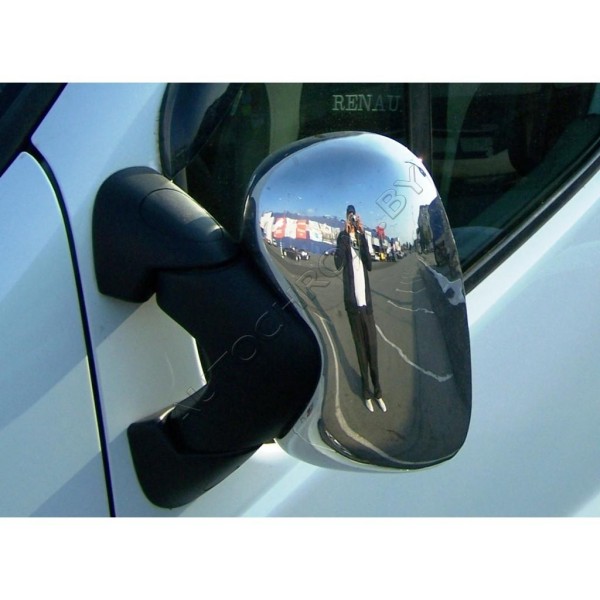 Хром накладки на зеркала Renault Trafic 2001-2014