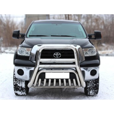 Кенгурятник d-101.6 с защитой картера Toyota Tundra 2007-2013