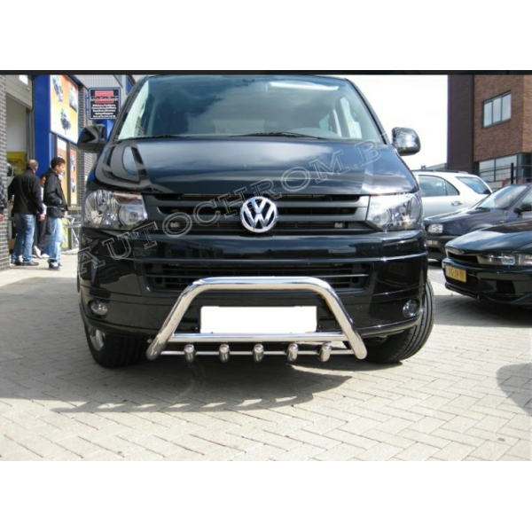 Кенгурятник d-60 c «клыками»  Volkswagen T5
