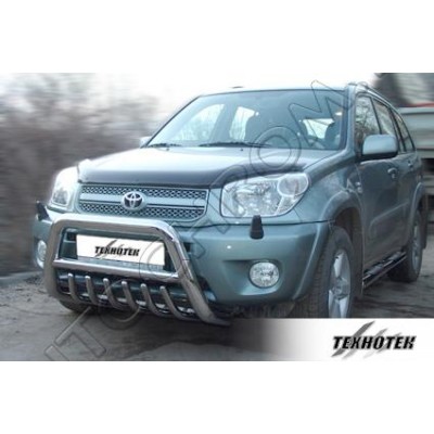 Кенгурятник d-76 с защитой картера Toyota Rav-4 2000-2006