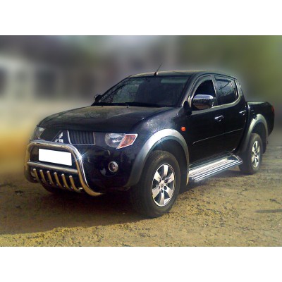 Кенгурятник низкий d-76 Mitsubishi L-200 2014-2015