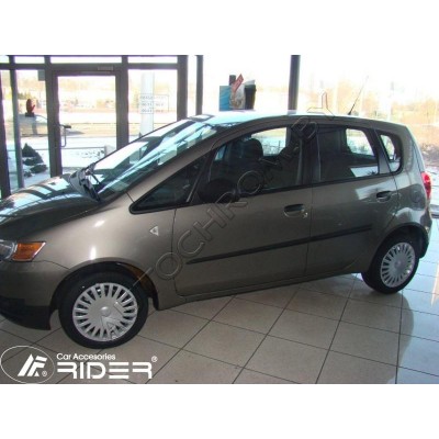 Молдинги дверей Mitsubishi Colt 5d (HB) 2008-2011