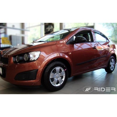 Молдинги на двери Chevrolet Aveo  — (HB) 2011