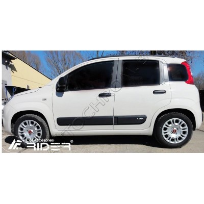 Молдинги на двери Fiat Panda III — (HB) 2013