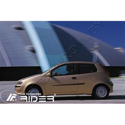 Молдинги на двери Fiat Punto II 3d — (HB) 1999 — 2011
