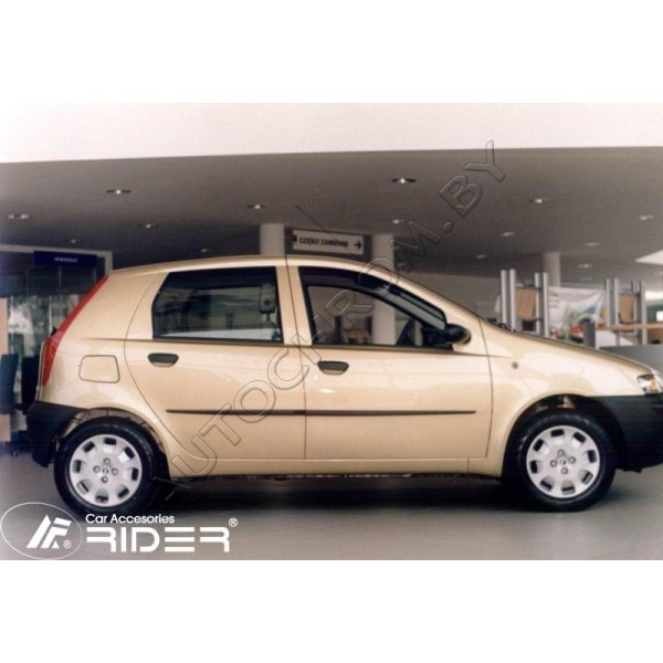 Молдинги на двери Fiat Punto II 5d — (HB) 1999 — 2011
