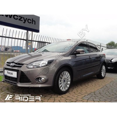 Молдинги на двери Ford Focus 5d — (HB) 2011 — 2015